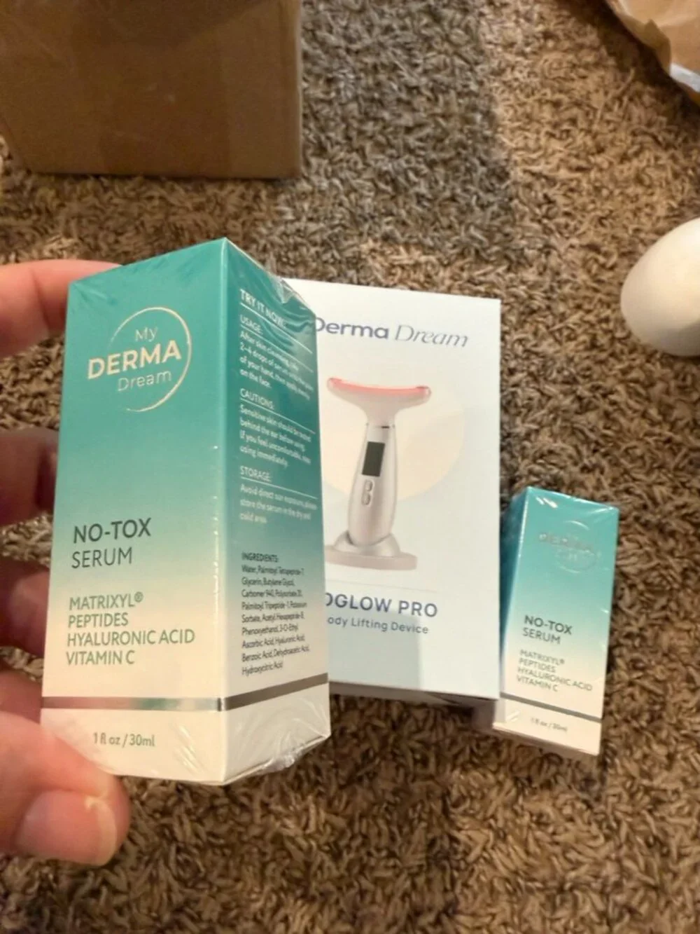 My Derma Dream Body Device and Non-tox serum